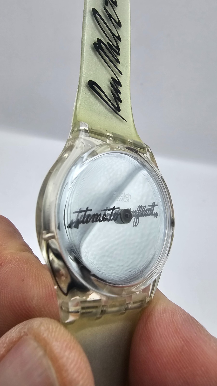 Vintage 1995 Swatch Gent Robert Altman TIME TO REFLECT GZ143 Cinema NOS MIB Read