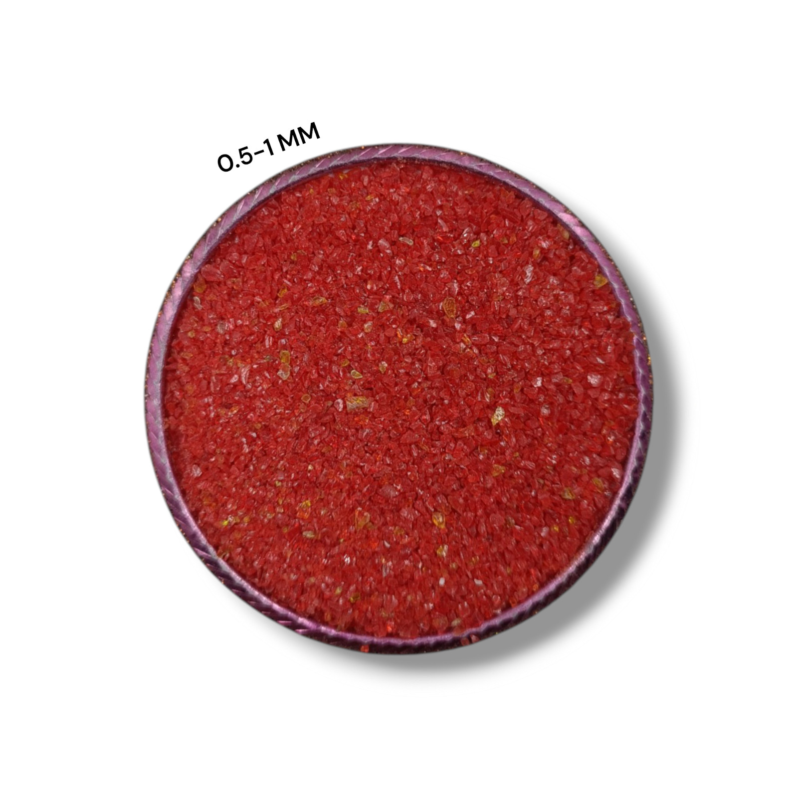 Crushed Opaque Red Hydro Quartz Crushed Gemstone Coarse All Size For Inlays
