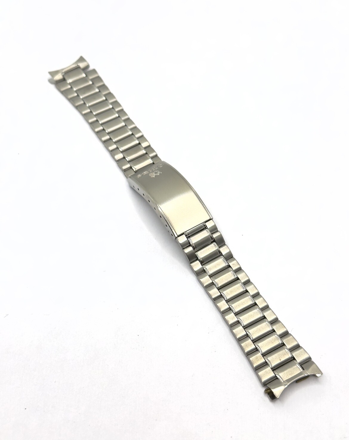 Seiko NOS Vintage B1319S 19.5mm x 18mm Stainless Steel Watch 5C23-8009 Bracelet