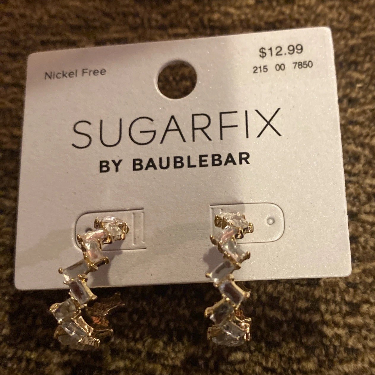 Sugarfix By Baublebar Nickel Free Earrings Diamond Hoops