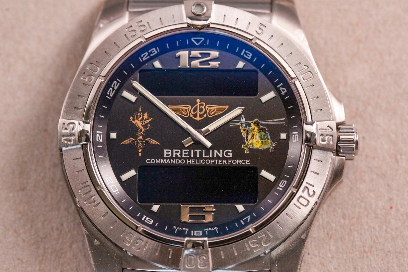 BREITLING Aerospace COMMANDO HELICOPTER FORCE Sea King Military Limited Edition