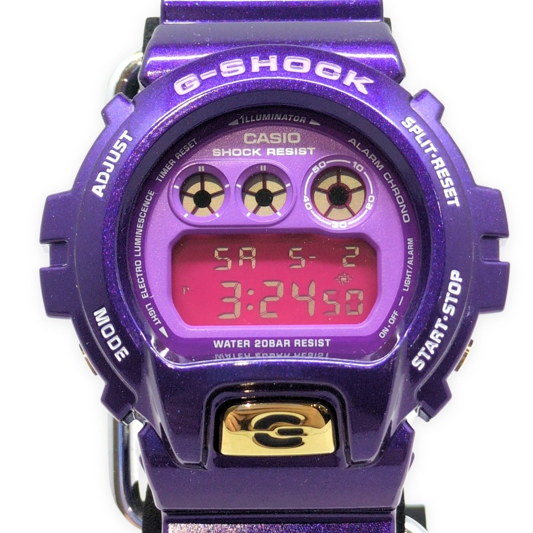 G-Shock DW 6900SW 6 MAN BOX Nakano Shirou Figure Set 3rd Metallic Paint Purple