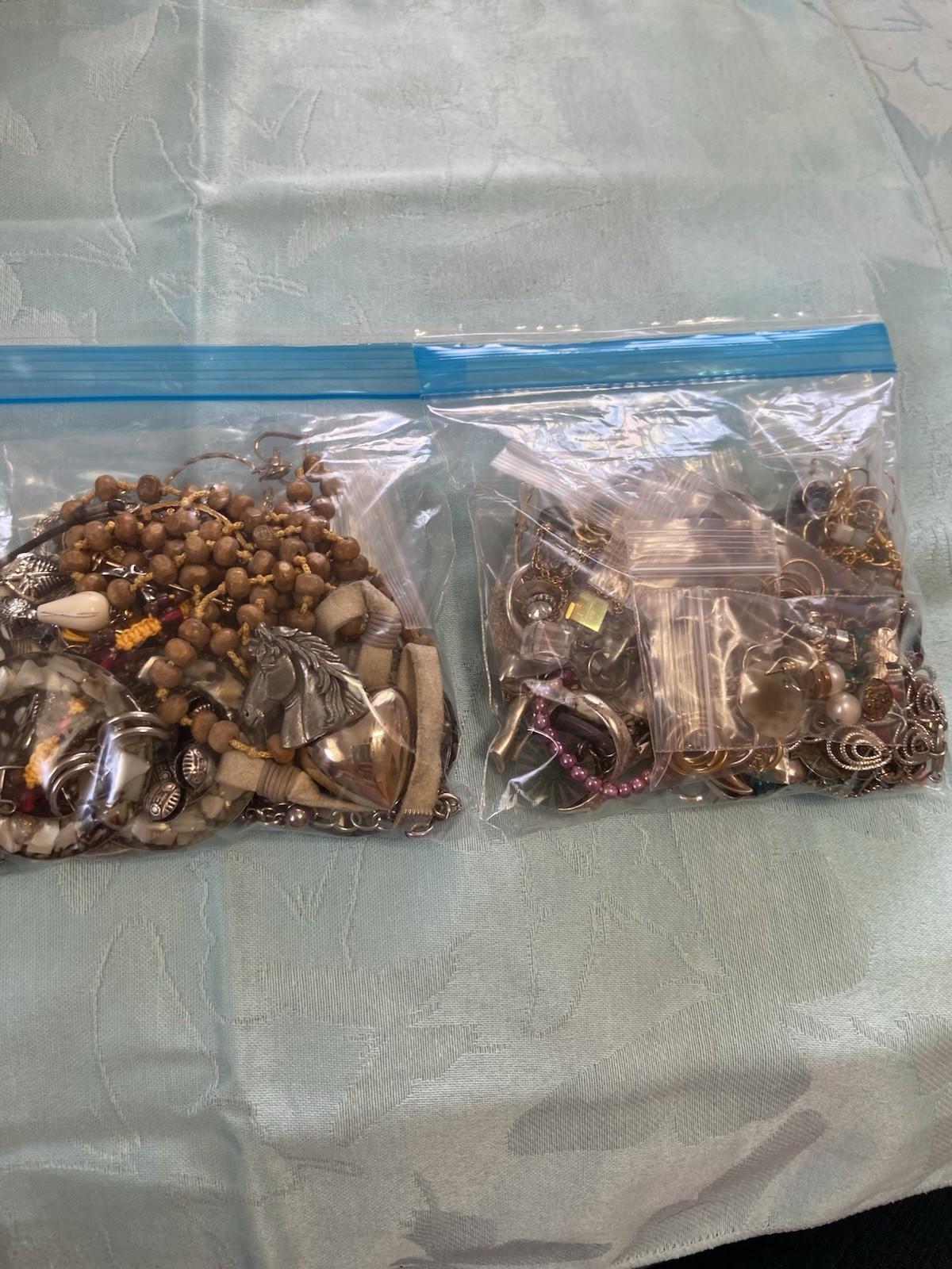 Jewelry Bags (Set Of 2) 14.4 Ounces! Odds And Ends! Great Find