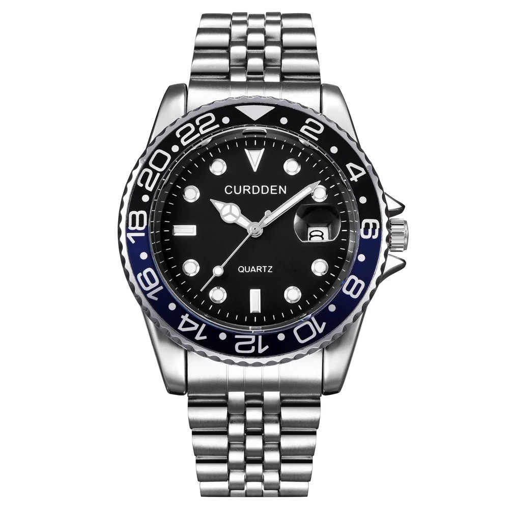 Men Famous Brand Watches Students Boys Fashion Stainless Steel Band Casual Calen