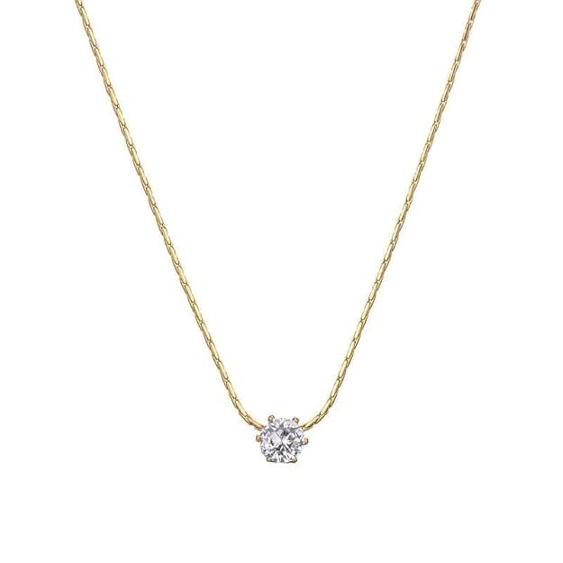 Korean Fashion Dainty Necklace for Women and Girls Anti-Tarnish Chain