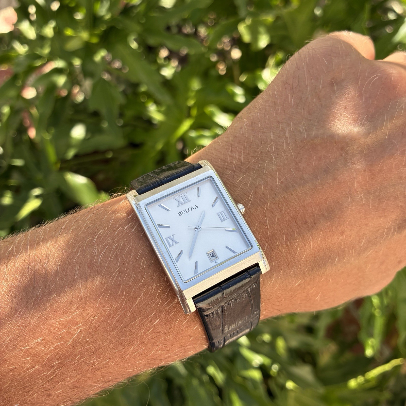GORGEOUS Bulova Men’s Tank Watch