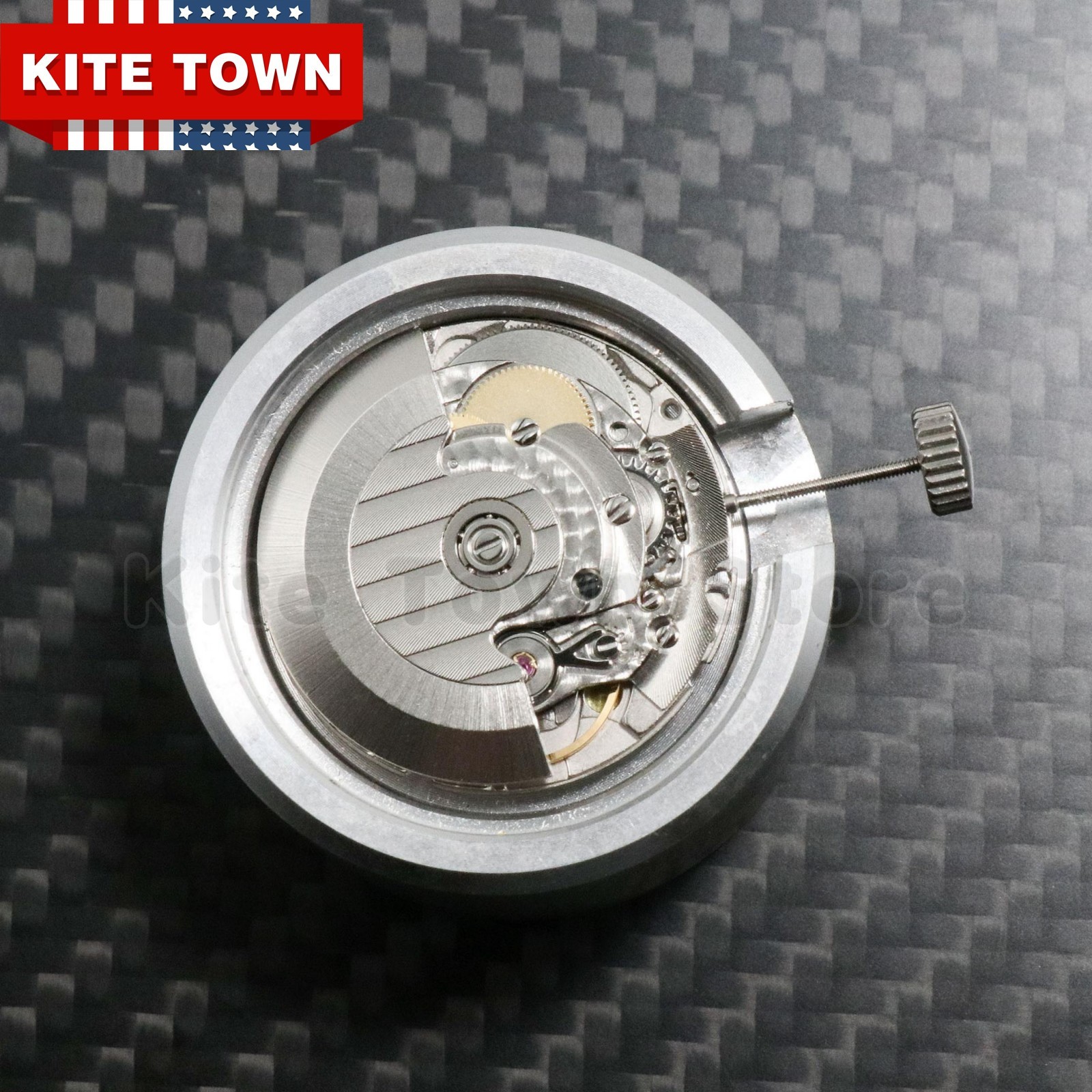 Clone 2824 2824-2 Movement Automatic Perlage Polish Finish ETA Replacement