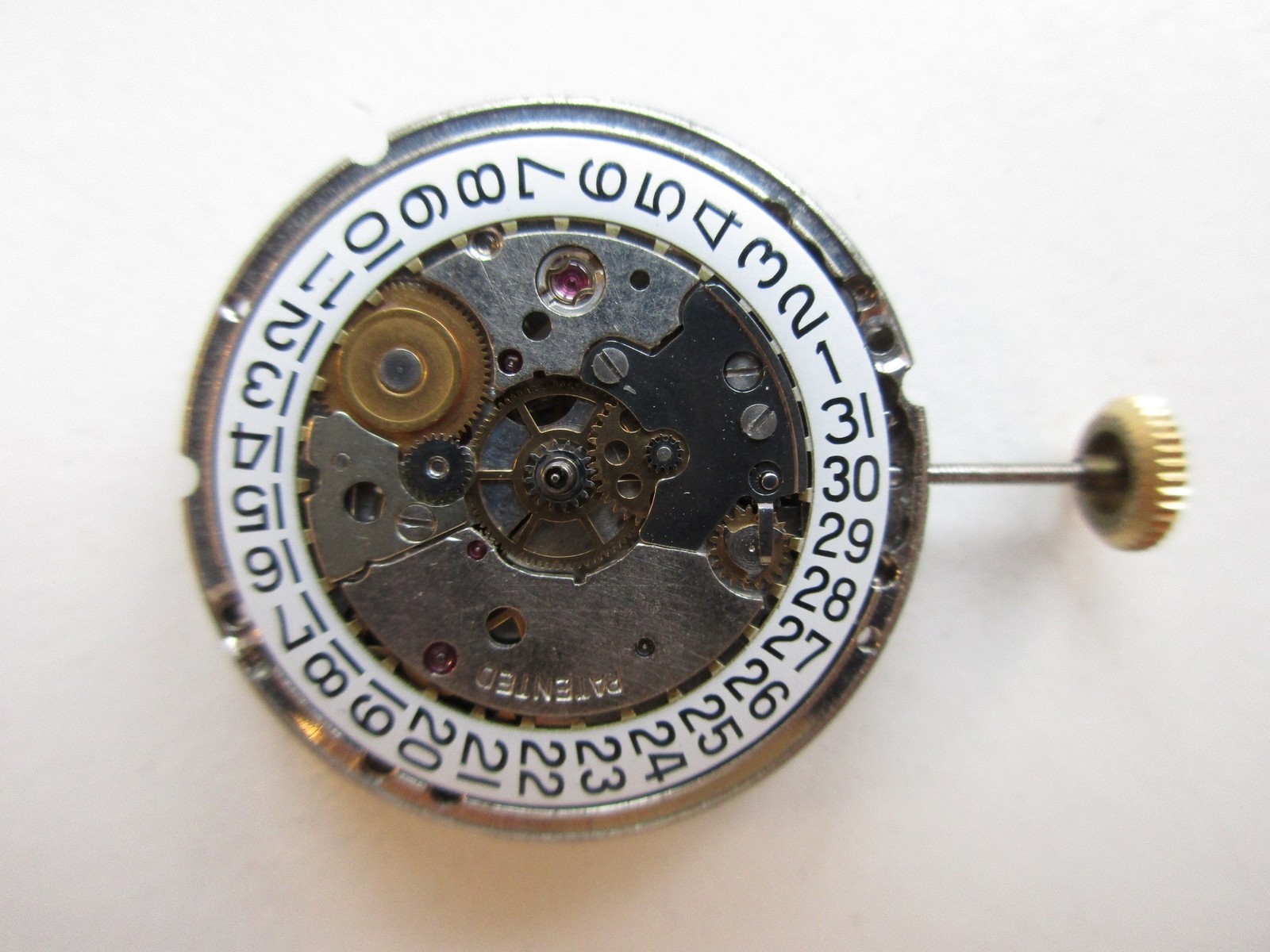 ETA cal. 2783 Swiss automatic 25 jewels watch movement – white date at 3