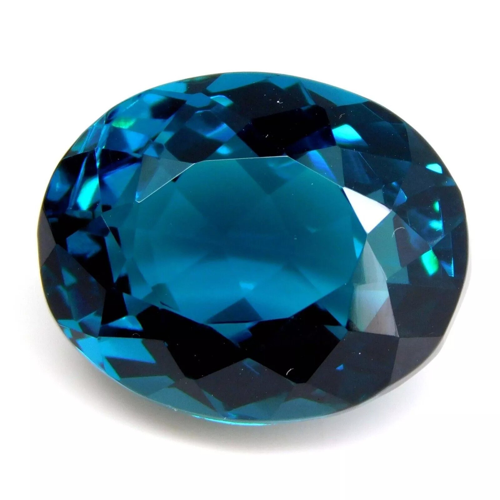 Blue Grandidierite 40-42 Ct High Lustrous Natural Oval Cut Certified Gemstone