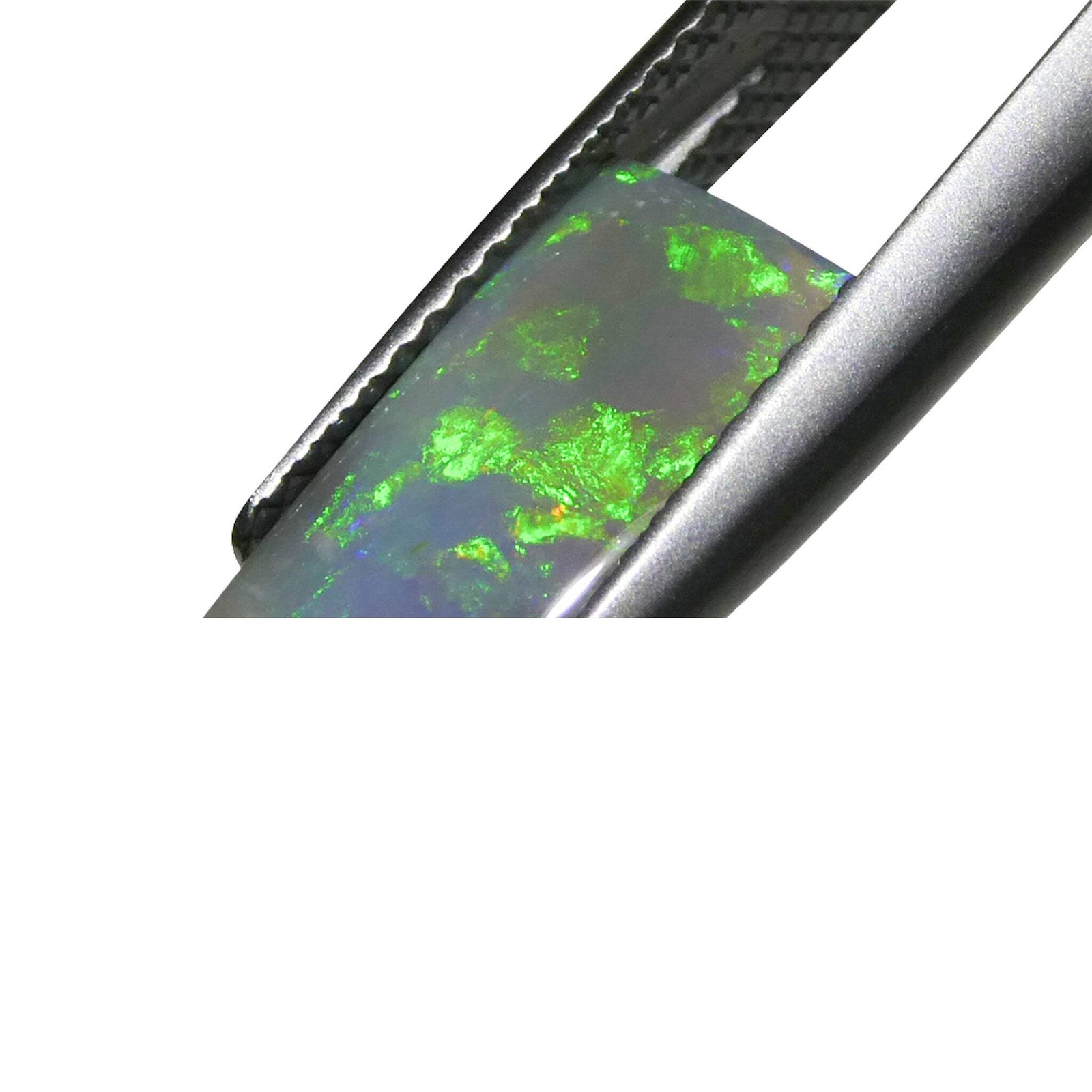 2.73ct Rectangular Freeform Cabochon Gray Opal from Australia