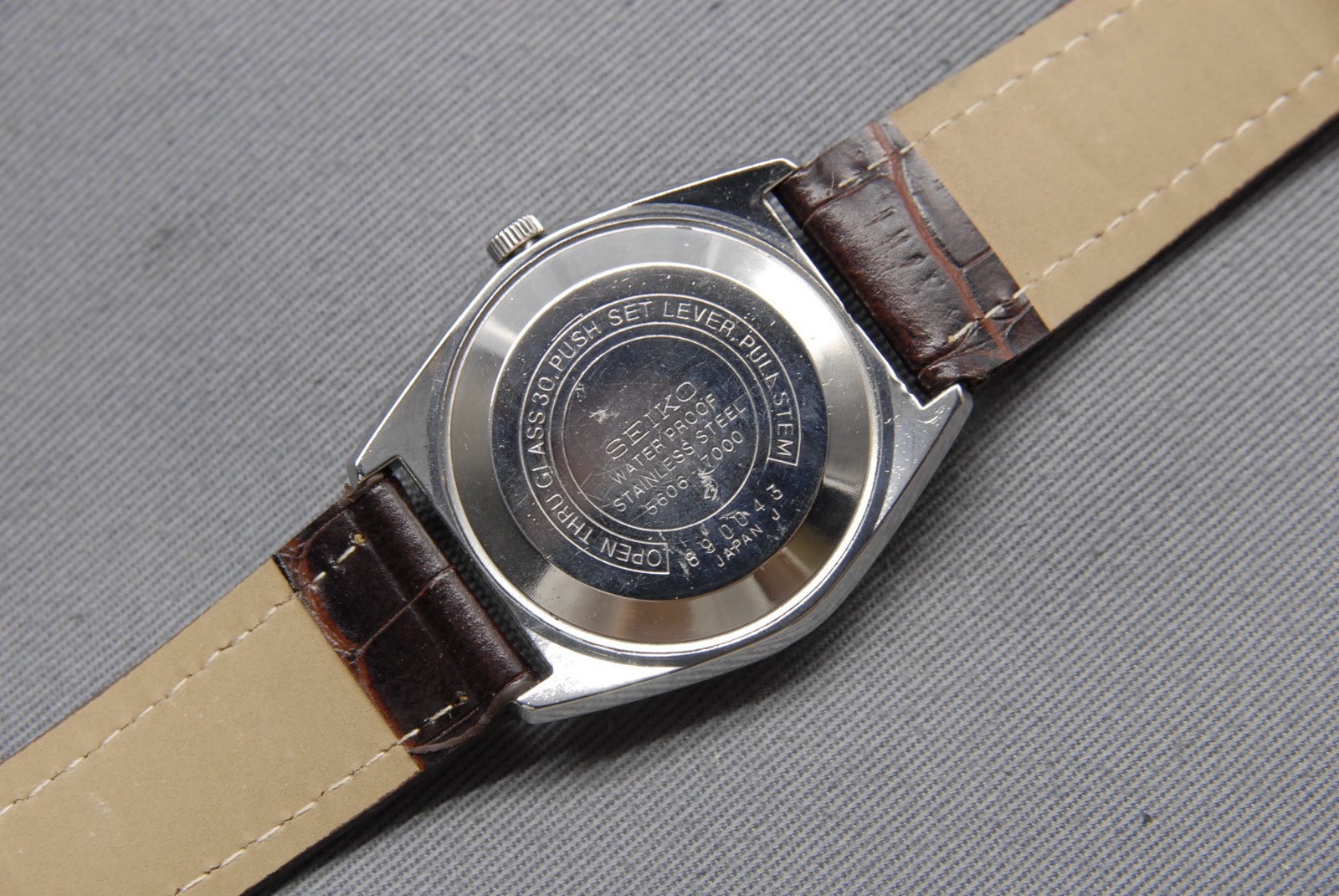 CLA’d [EXC+5] Vintage SEIKO Lord Matic 5606-7000 LM 35mm UKIYOE AT Men’s Watch