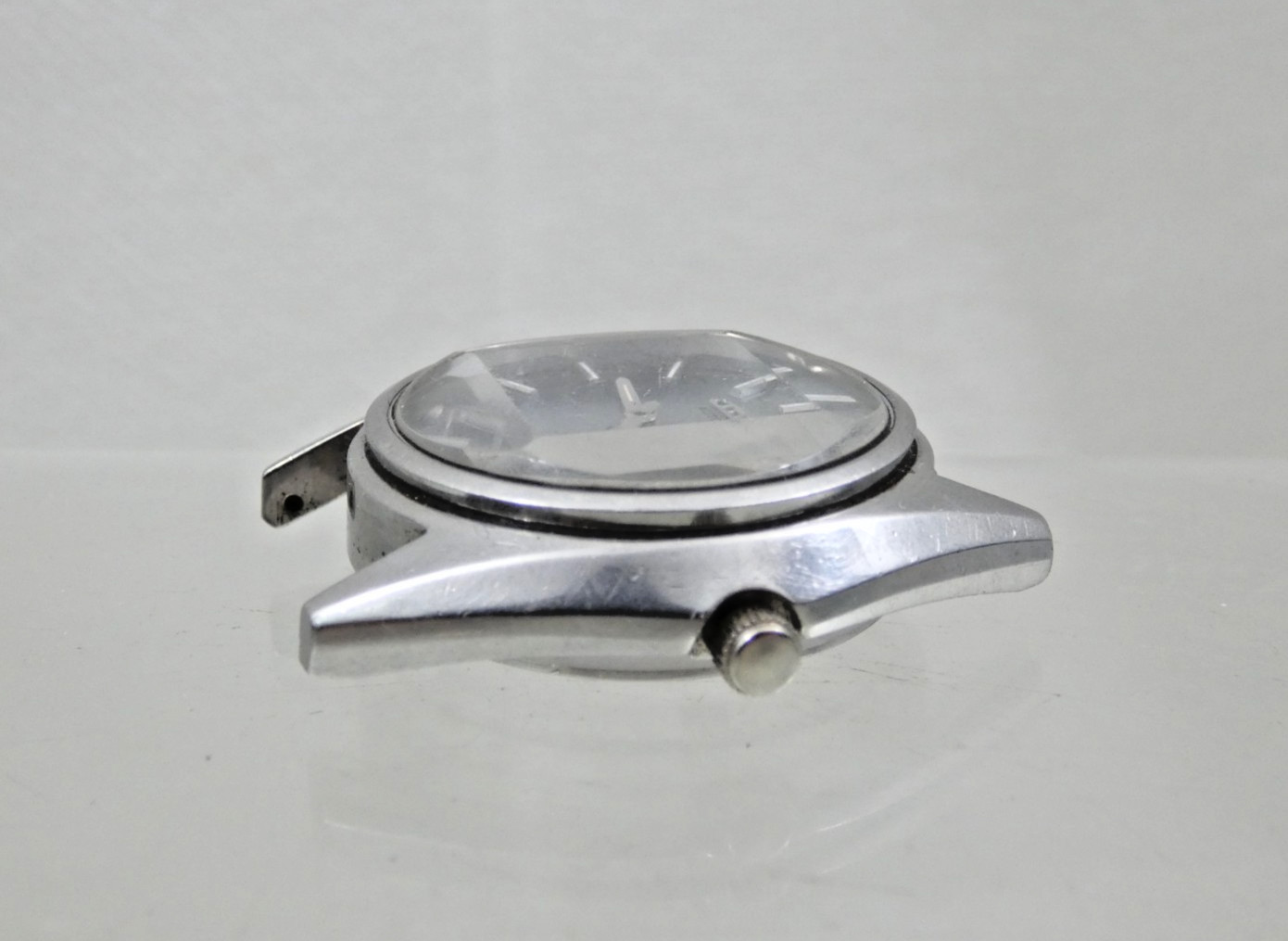 VINTAGE CITIZEN AUTOMATIC WATCH faceted crystal 6501 / 61-0593