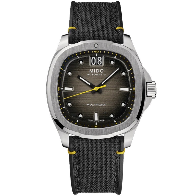 New Mido Multifort TV Big Date 40mm Grey Dial Men’s Watch M0495261708101