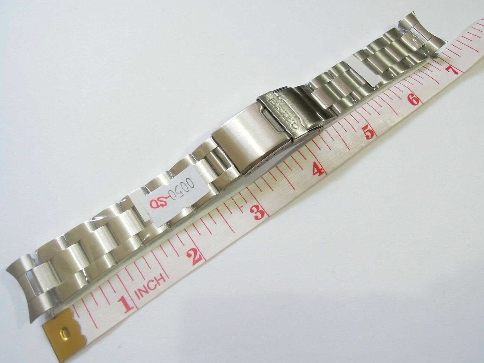 NEW 20MM STAINLESS OYSTER SOLID BRACELET MEDIUM DIVERS 10BAR SKX023 (7S26-0050)