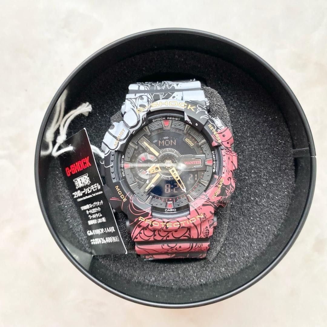 [B1P] CASIO G SHOCK GA 110JOP One Piece Luffy Collaboration Watch [q8m]