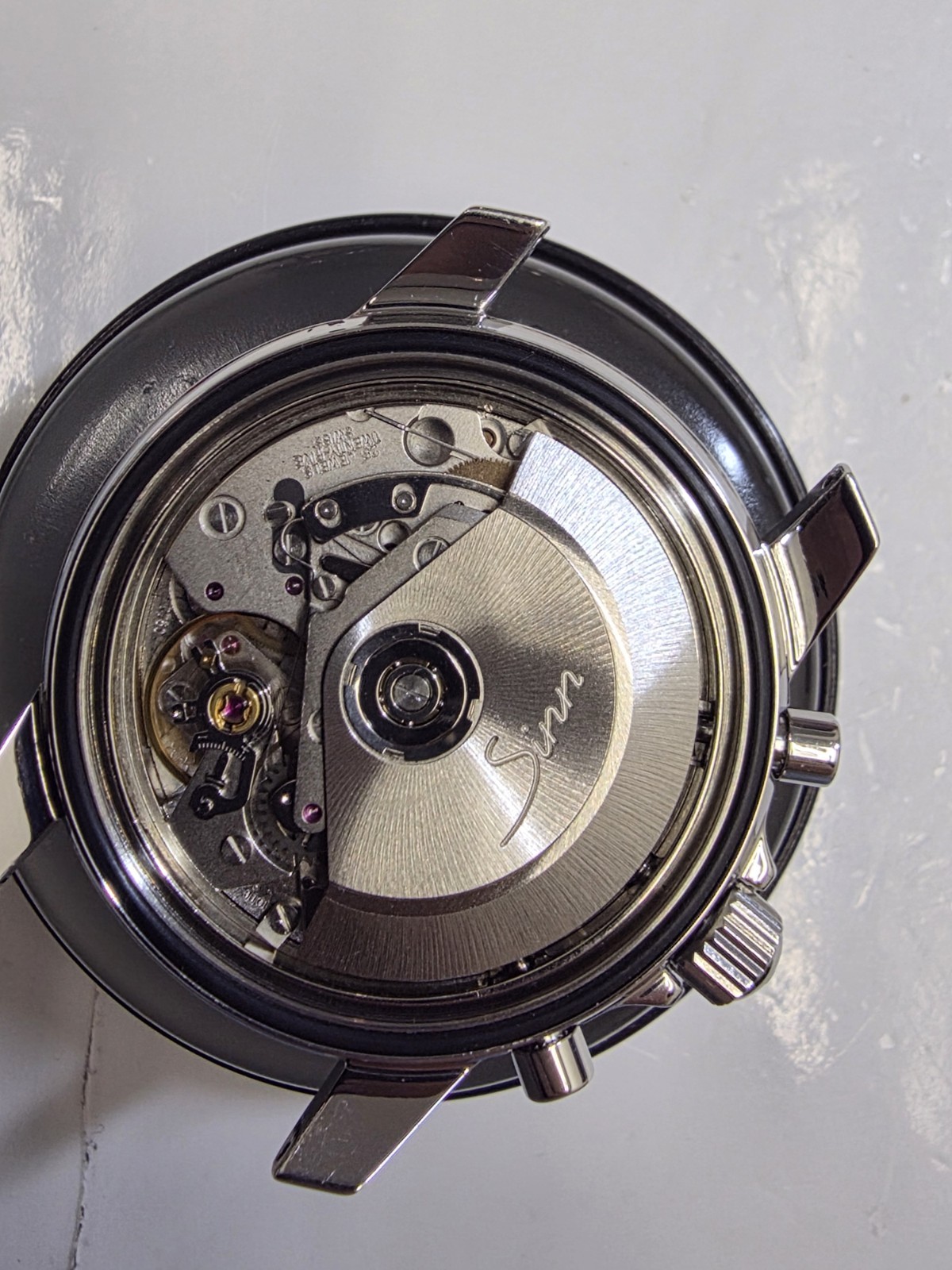 SINN 103ST VINTAGE CHRONO BLACK MATTE WATCH 41 MM (V.GOOD & PAPER & ORIGINAL)