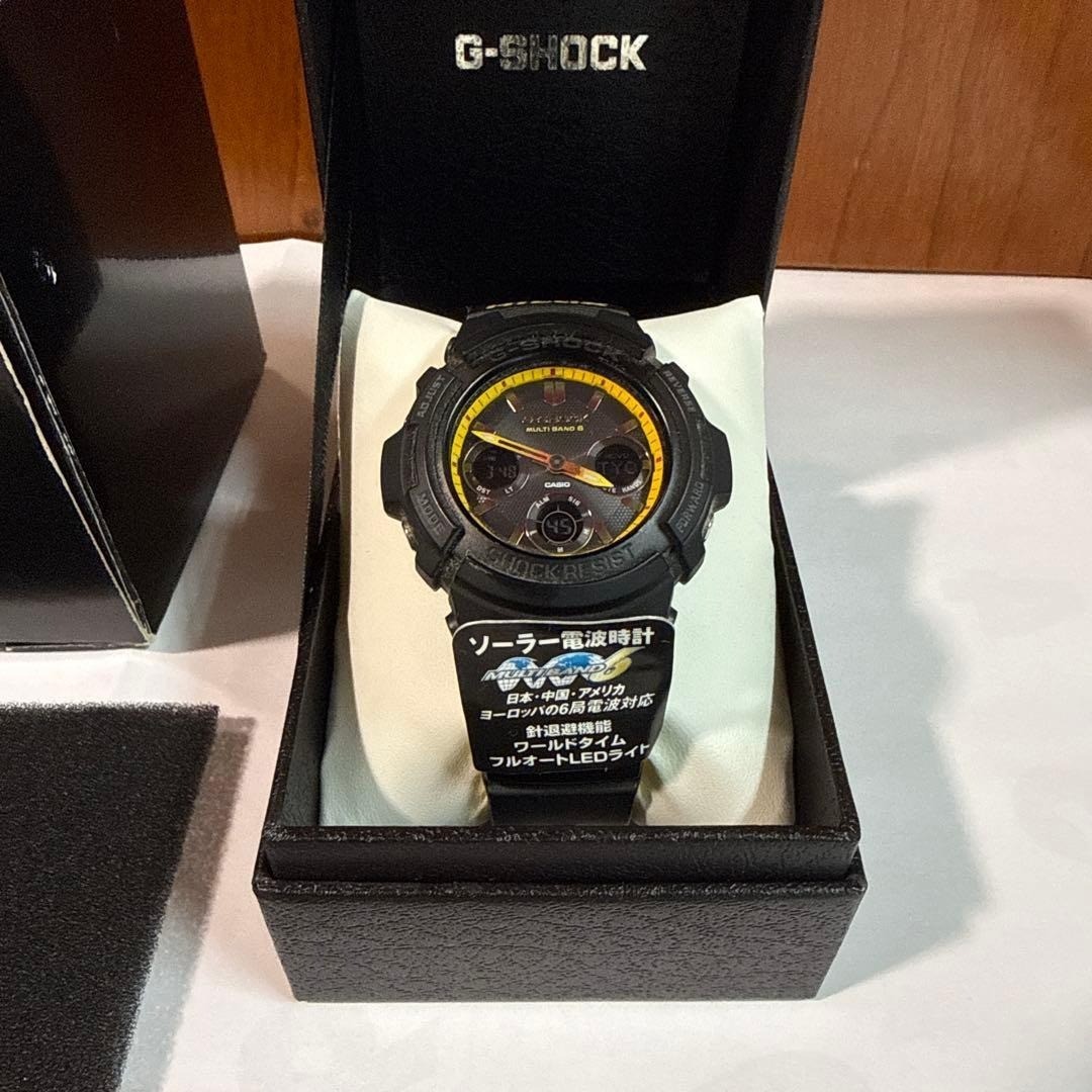 CASIO G-SHOCK Toyota HILUX Limited Collab Tough Solar MB6 Watch AWG-M100SBY-1AJF