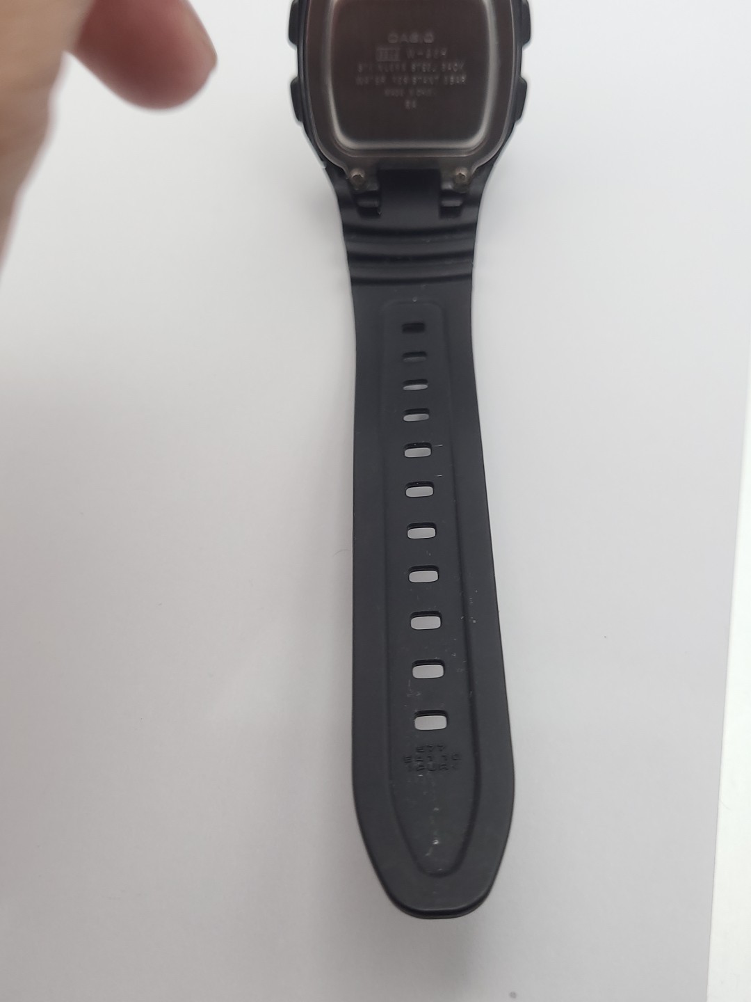 Casio Illuminator Digital Watch Men Alarm Chronograph 3239 W-96H Day Date Workin