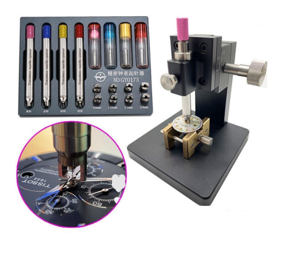 New Watch Hand Setting and Fitting Press Holder Watch Second Hand Remover Tool