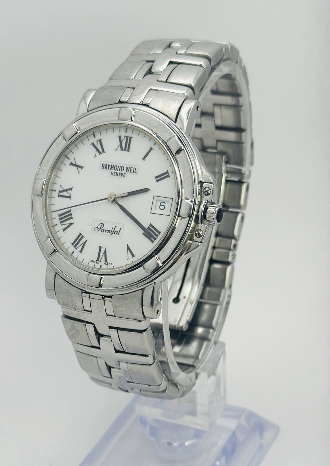 Raymond Weil Parsifal Men’s Watch 9551Sapphire Crystal Stainless Steel Swiss