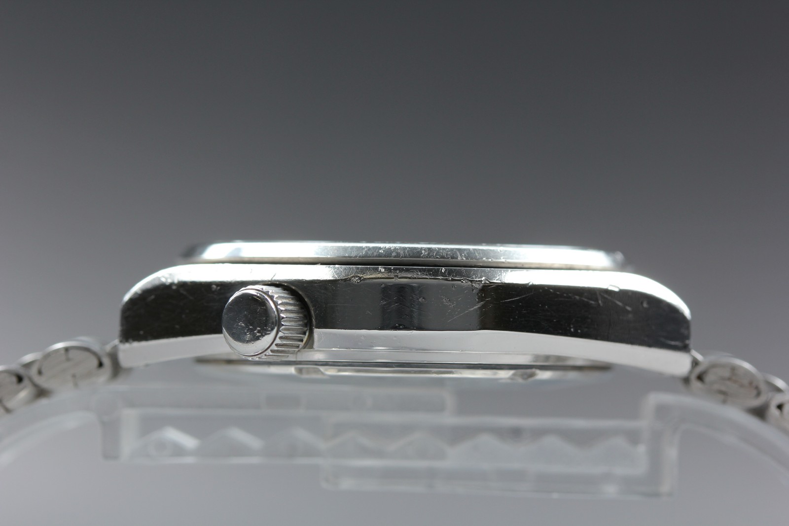 Vintage 1976 JDM ‘Kanji’ Seiko 5 Actus Silver Wave 6306-8010 AT Watch From Japan