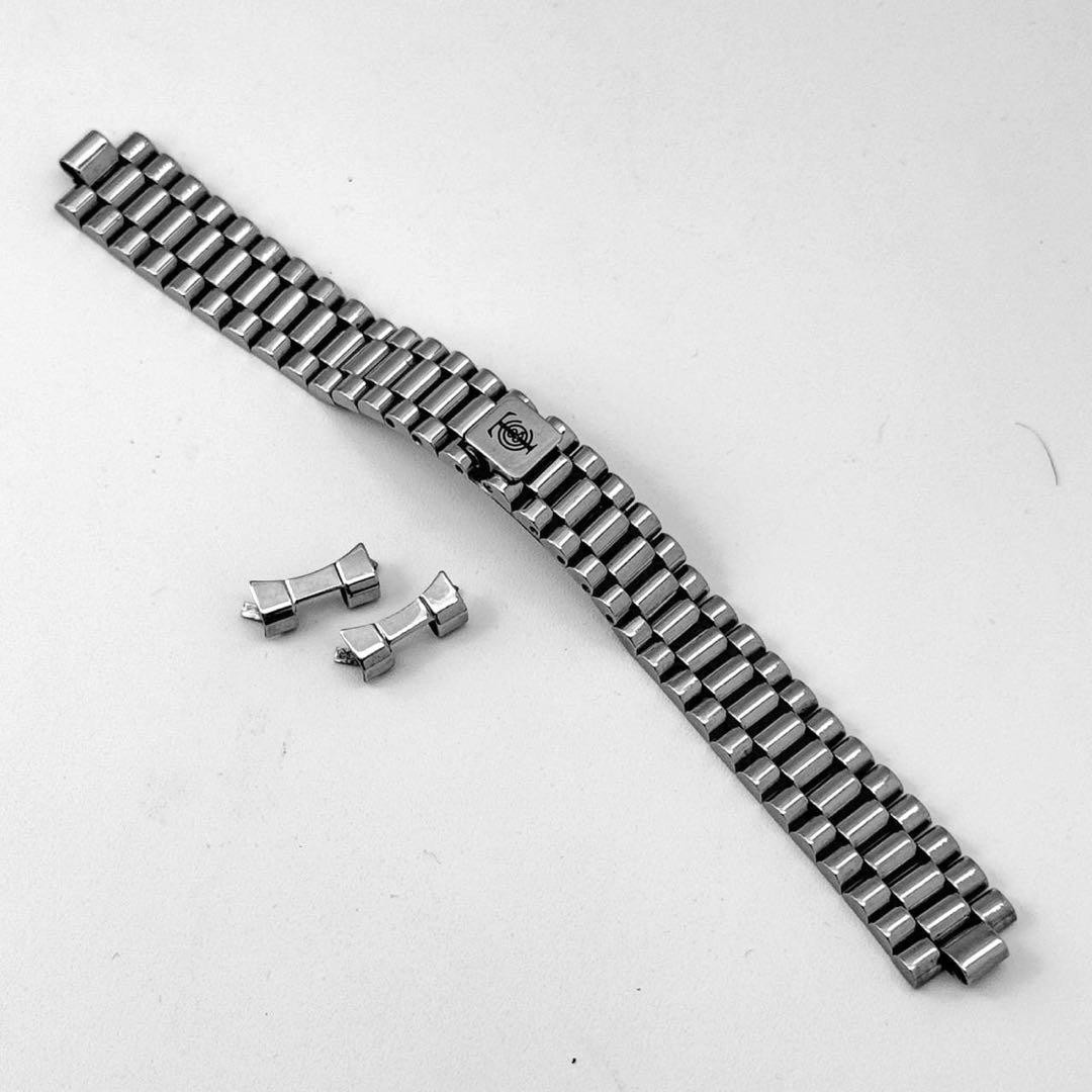Tiffany Classic Stainless Steel Watch Band Ladies Metal Bracelet Japan 0714520