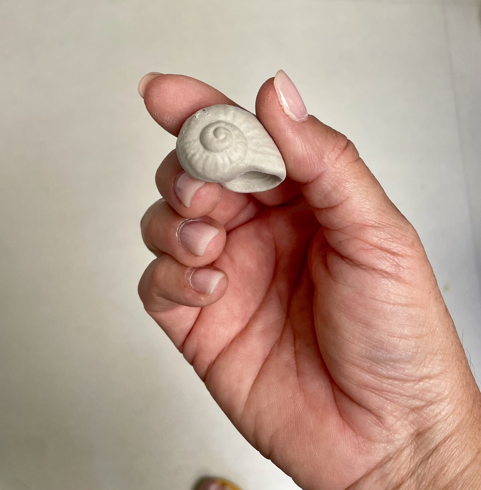 Handmade Ceramic Pendant Jewelry. Unique piece. Reef