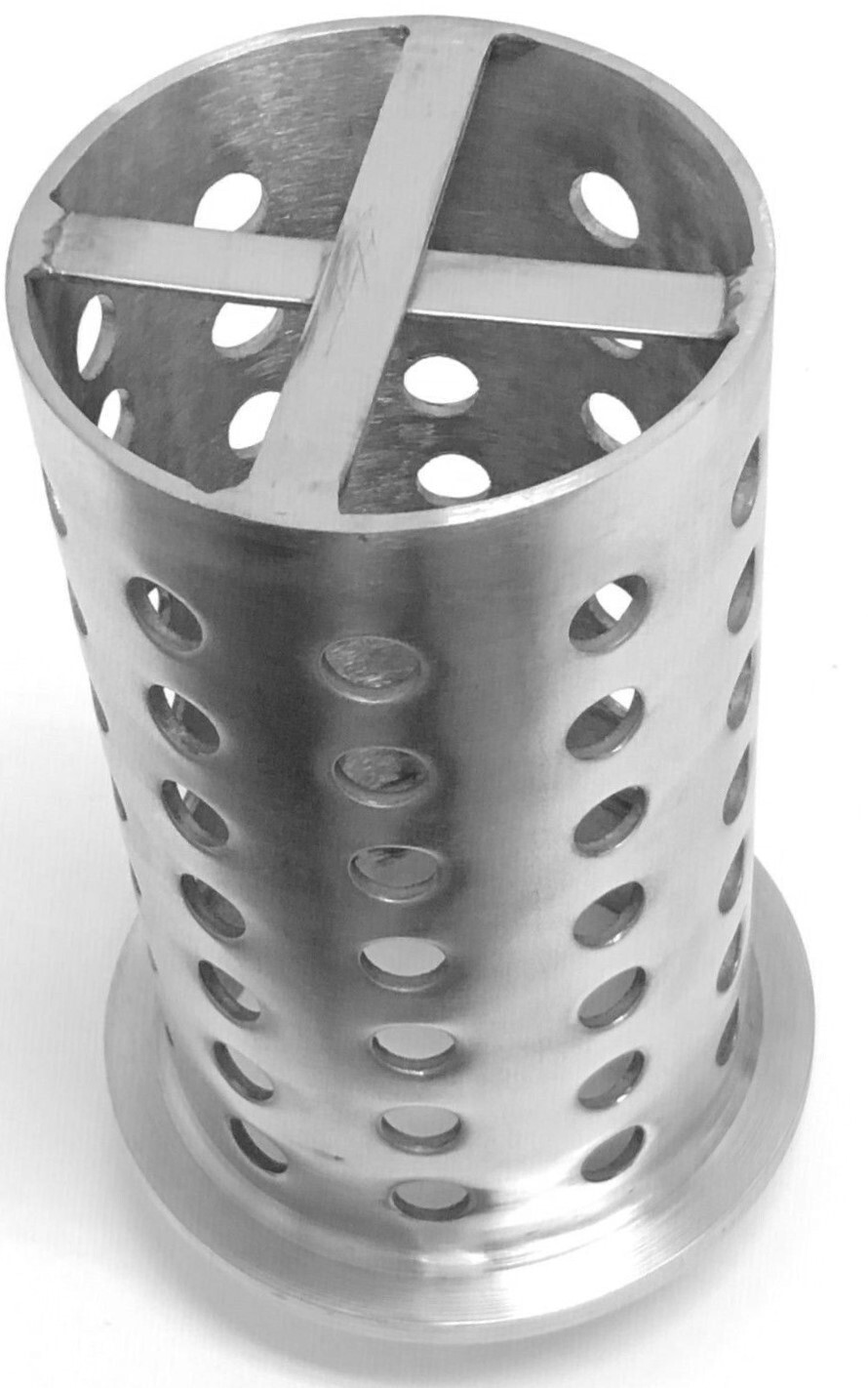 Perforated Flask 4″ x 8″ Casting Flask Vacuum Casting Stainless 1/8″ Wall