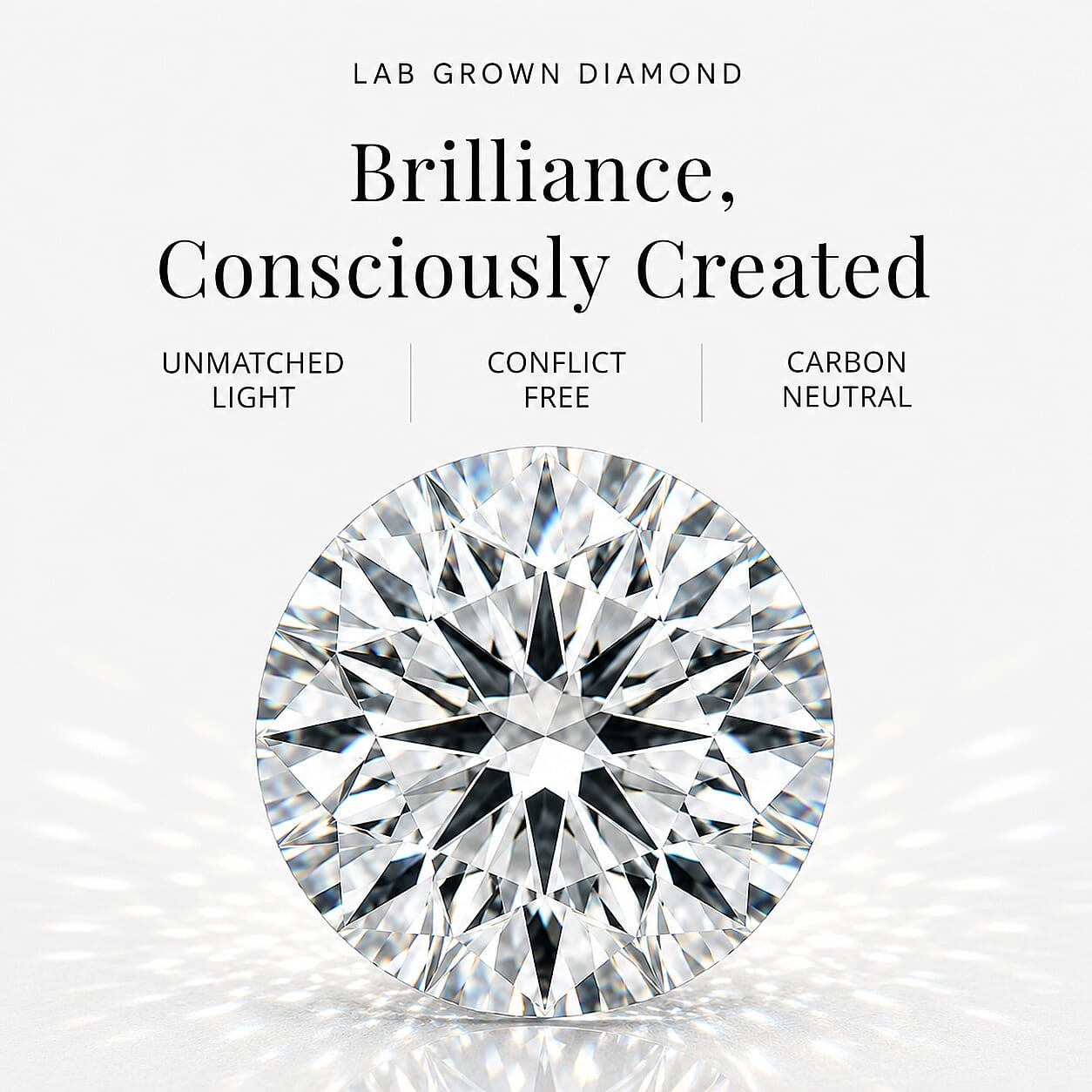 Luxuriant Lab Grown Diamond G-H SI 1.25 ctw Ring in 14K White Gold Size 9.0