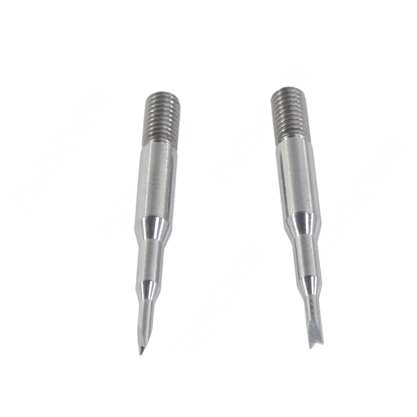 2PCS 6767-AF FINE FORKED point tip Replacement for Bergeon 6767-F Tool
