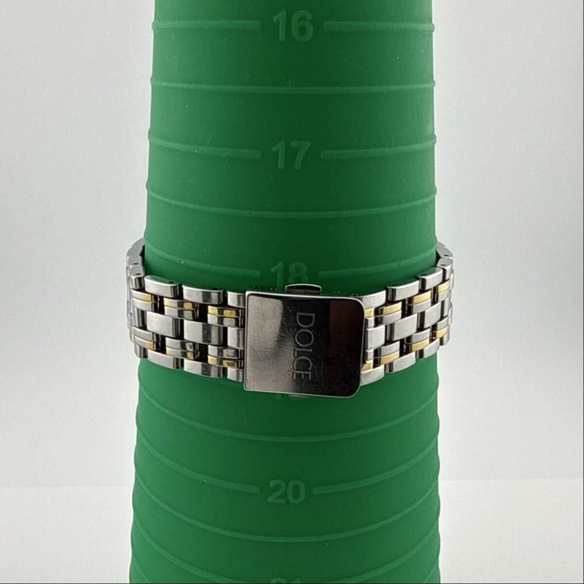 SEIKO 8J41 6160 DOLCE Men’s Watch Operational Onyx Missing from Crown Engraving