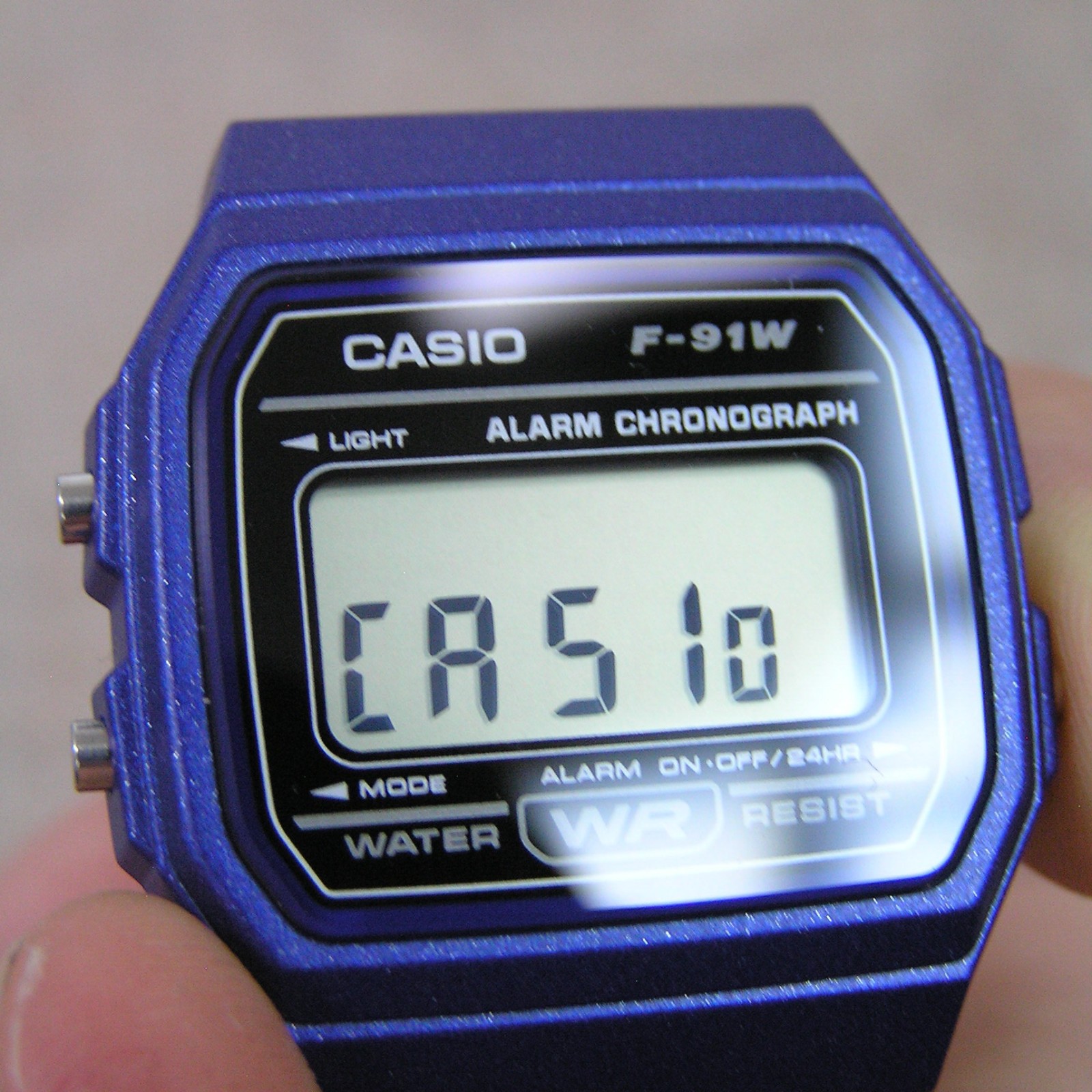 UK STOCK CASIO F-91WM-2AJH Japan Exclusive Digital Watch Classic Imported Model