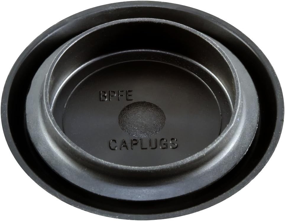 Ergonomic Flush-Type 1″ Black Rubber Plugs – 100 Count for Easy Installation
