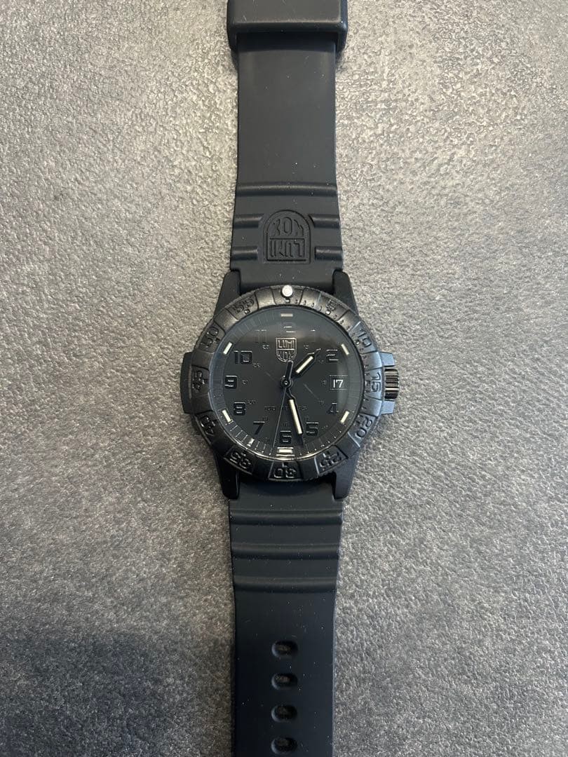 LUMINOX 0300-1GBq H-3 Mens Black Dial Quartz Watch