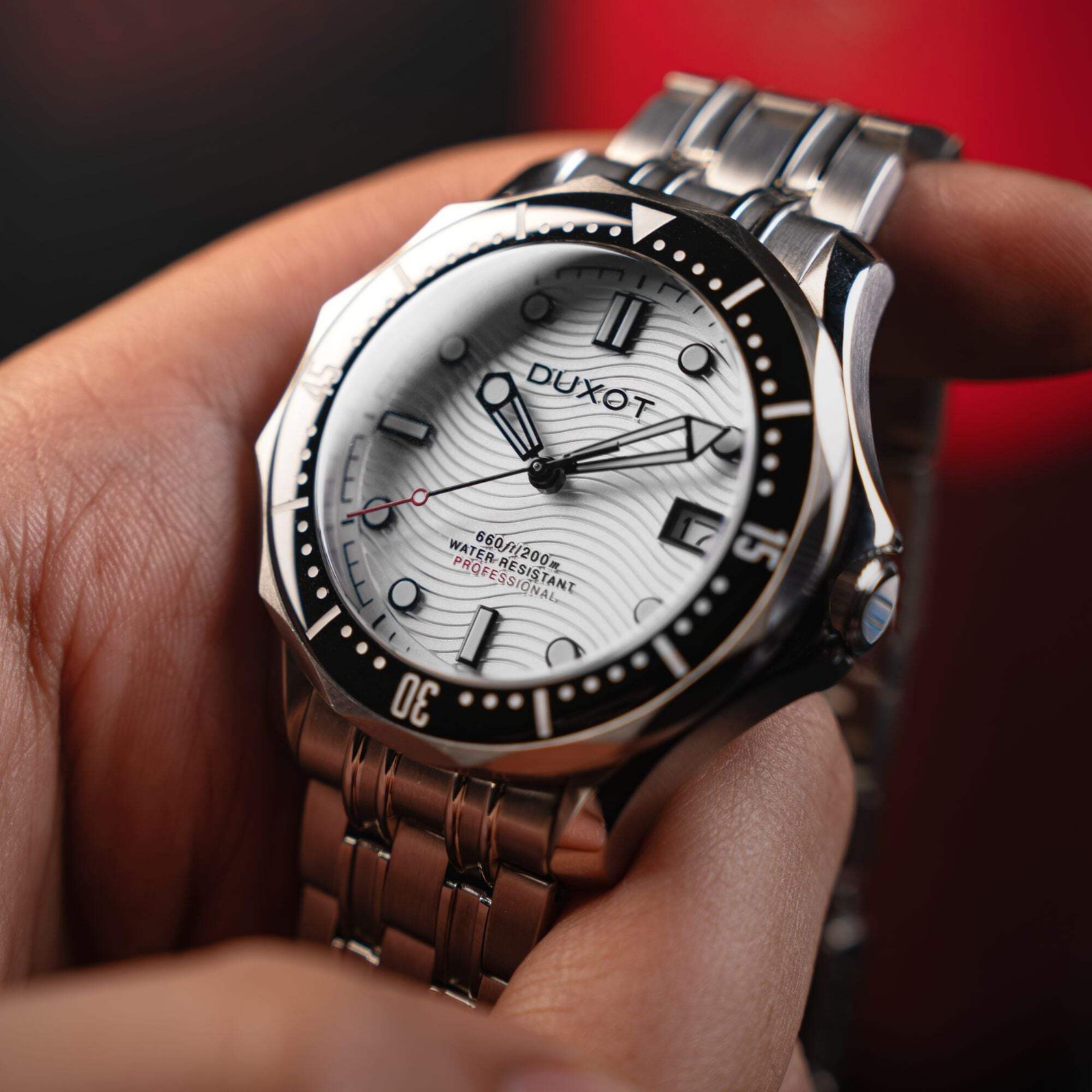 Duxot Henri Diver Stainless Steel 41mm Japanese Automatic Wristwatch DX-2060-77