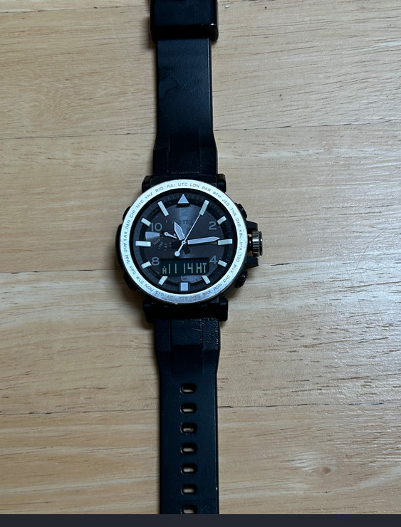 Casio Pro Trek PRG-650-1 Digital Solar Outdoor Watch Orig. Price $385