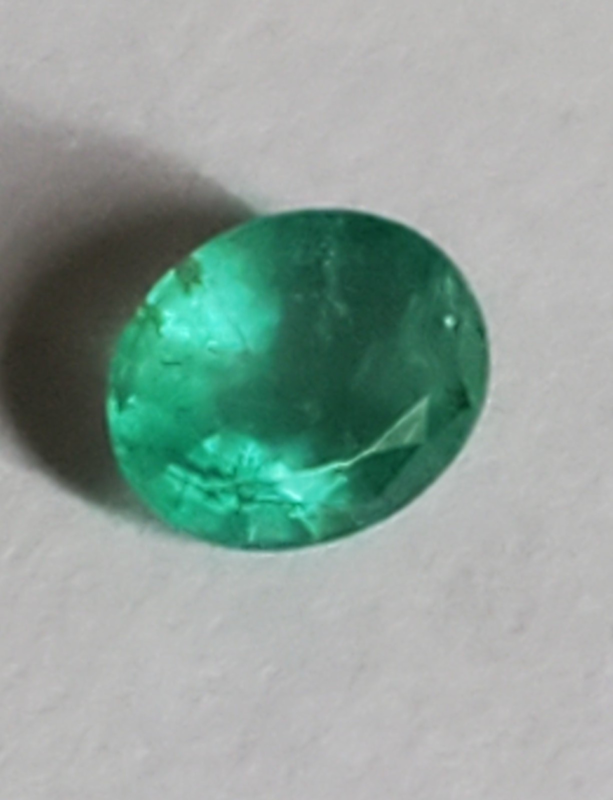 Emerald Loose Gemstone – Oval Facet – 0.81 ct – SI/I1 – 536024