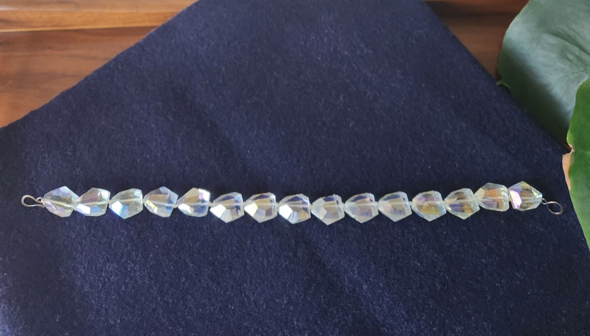 Radiant Rainbow Aurora Borealis Crystal Choker – Faceted Chunky AB Necklace