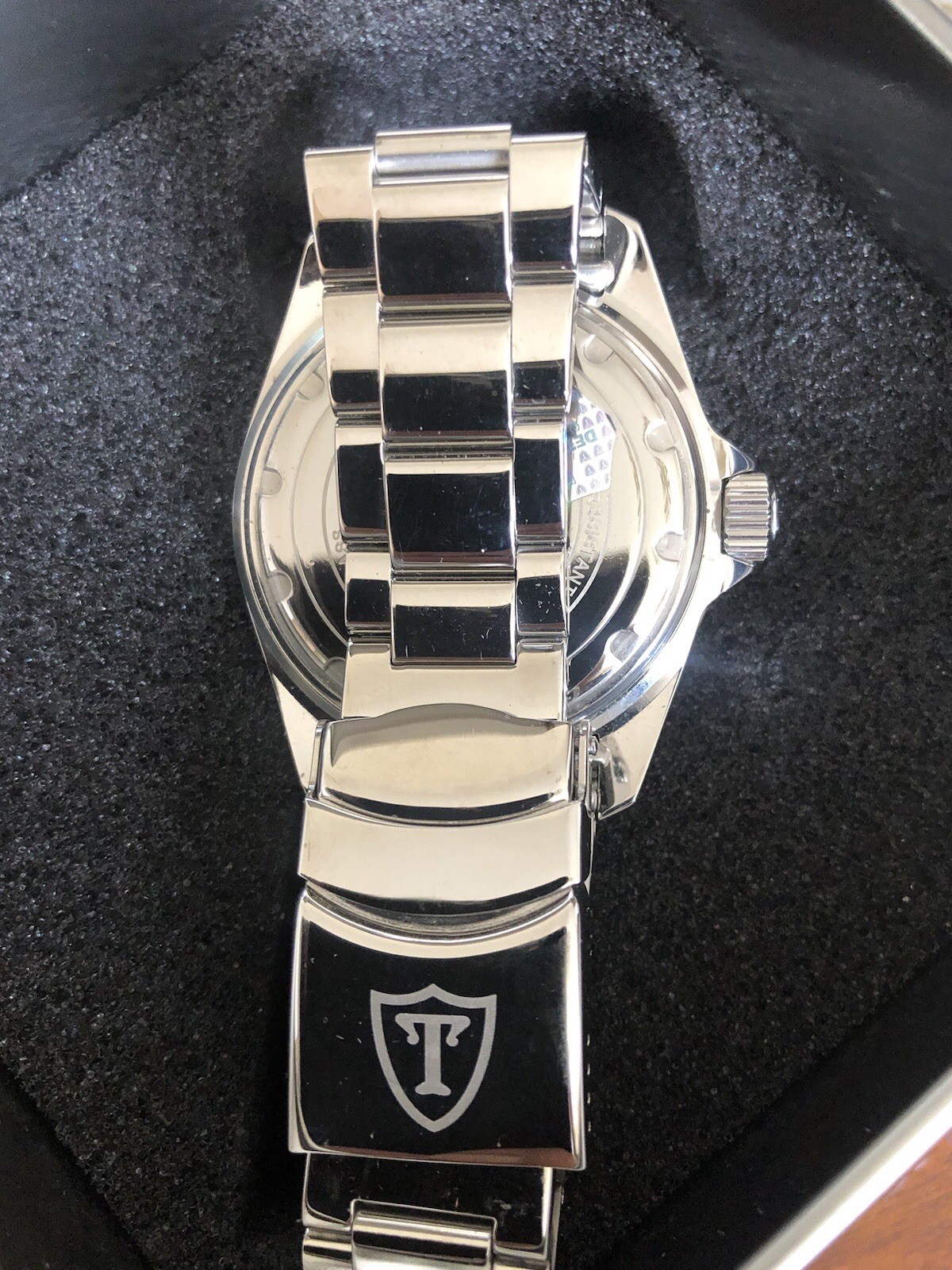 DETOMASO San Remo Automatic Diver 30 ATM Date Chronograph Professional Watch New