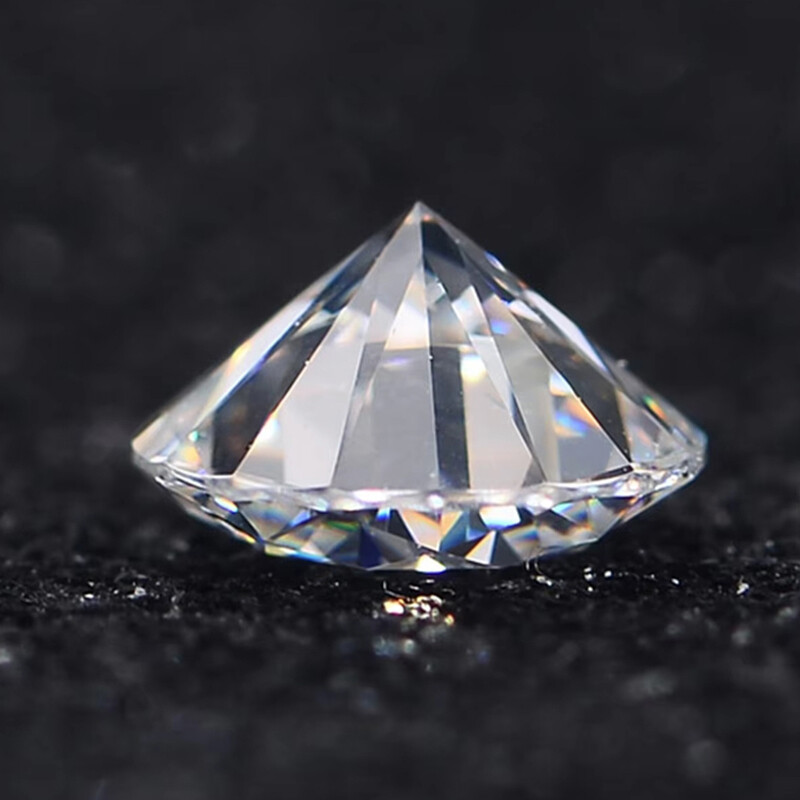 25mm 50Ct Round Cut Loose Moissanite D Color VVS1 Real Gemstone Pass Tester