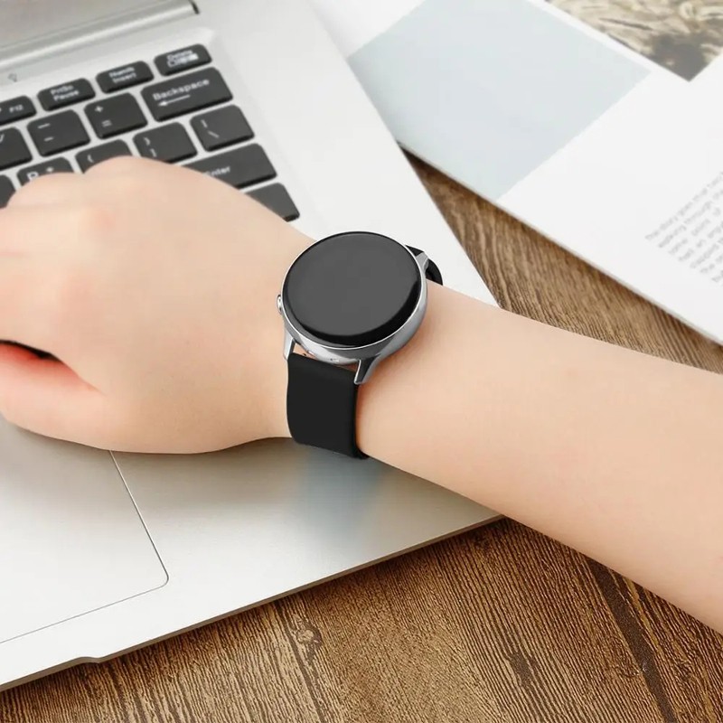 For Samsung Galaxy Watch 7 6 5 40/44mm Sport Replacement Silicone Band Strap