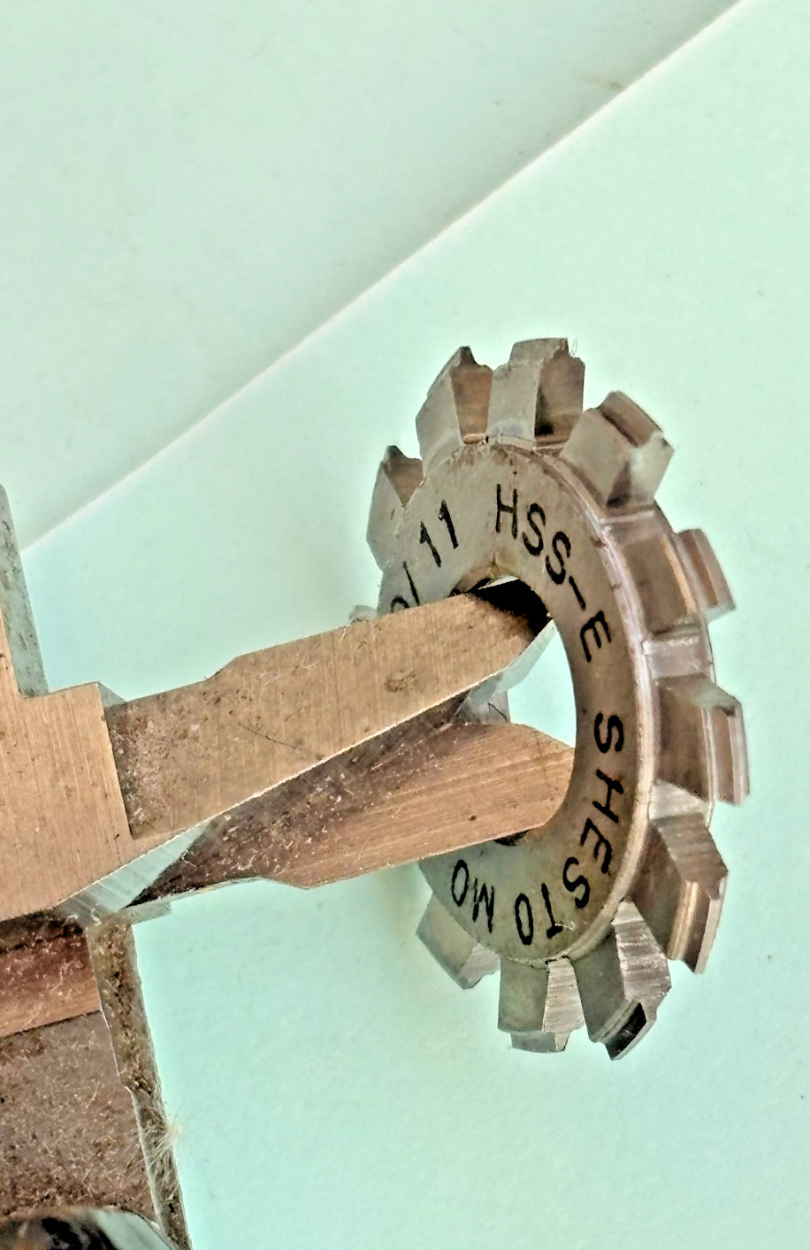 watchmakers lathe gear wheel pinion cutter MO.25-10/11 by SHESTO clock cutter