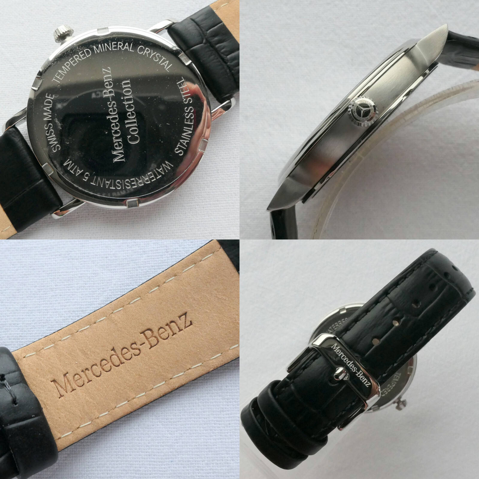 Mercedes Benz Classic Collection Art Deco Design Car Accessory Swiss Made Watch