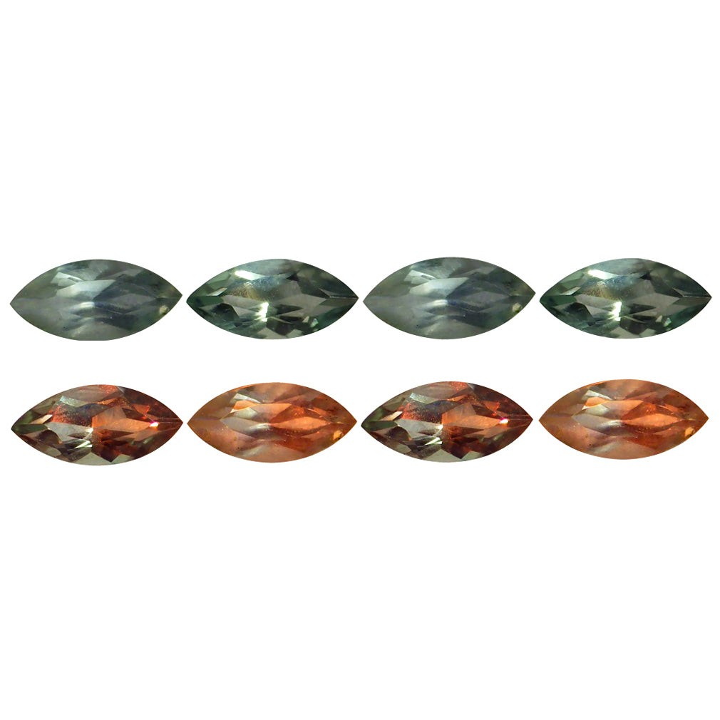 0.41 ct(4 pcs) CALIBRATED (4.76 x 2.38 mm) Natural Marquise Alexandrite