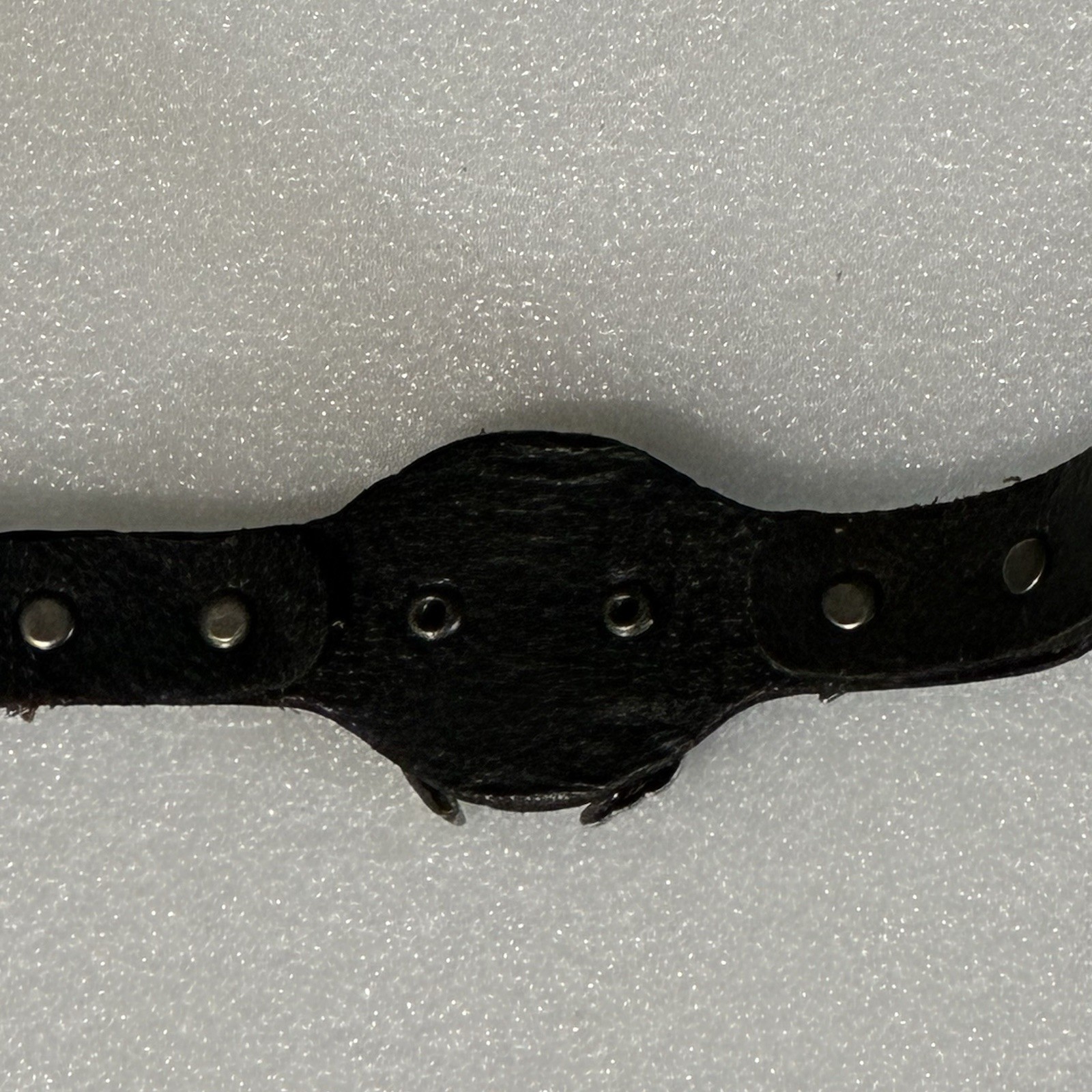 Genuine Leather Biker Bracelet LIVE TO RIDE RIDE TO LIVE 10”L Unisex Black Eagle