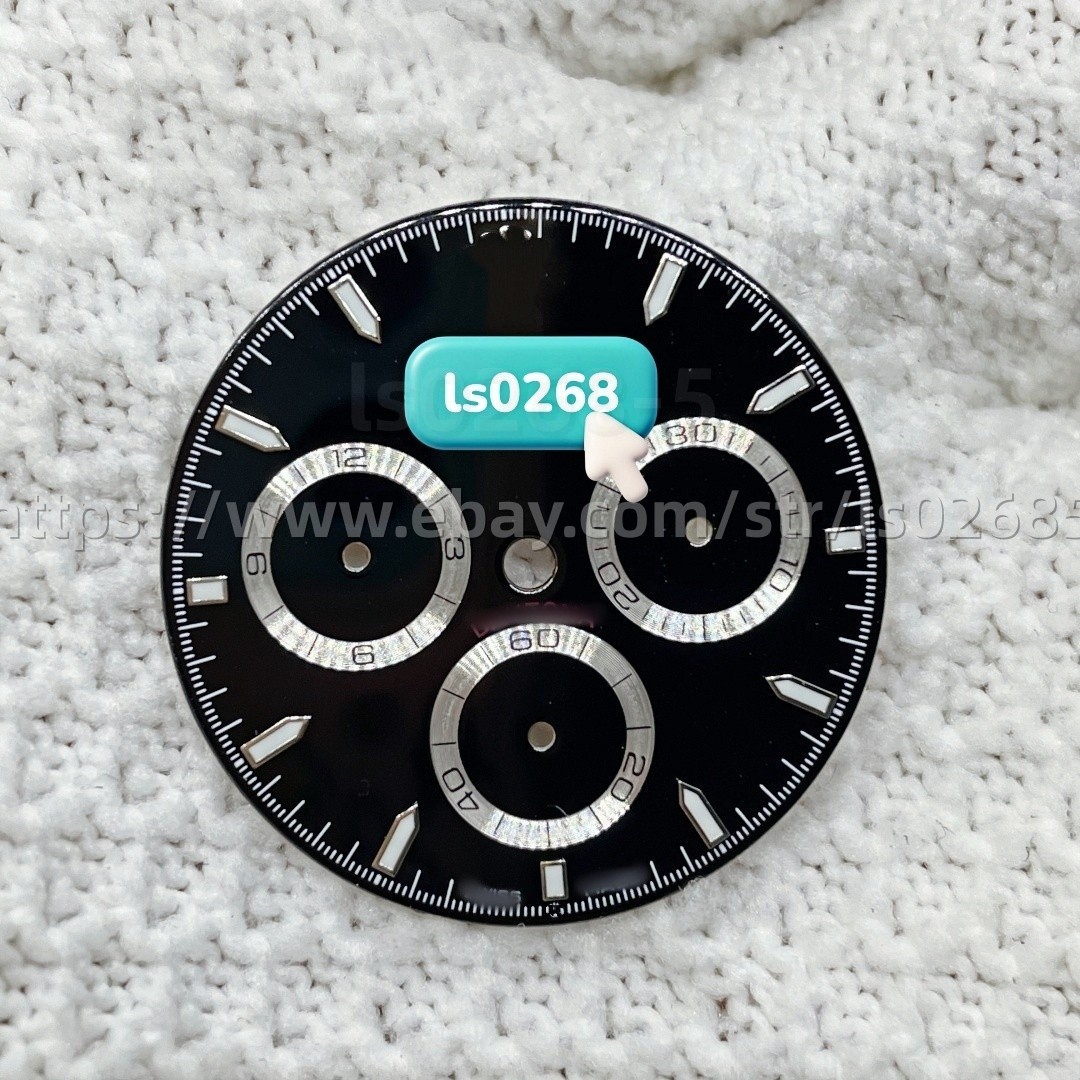 DIY 40mm Stainless Steel Watch Kit For 4131 7750 4130 Aftersales Accessories
