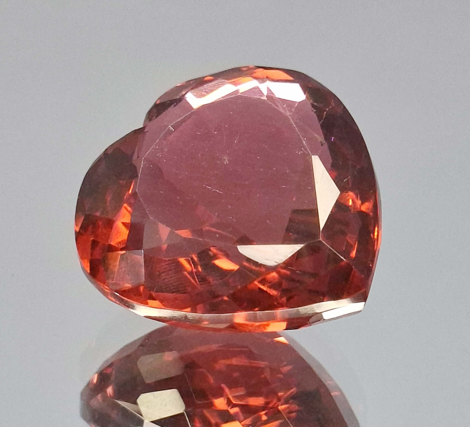Natural Rubellite Tourmaline Heart Cut 97-99 Ct Certified Loose Gemstone SP205