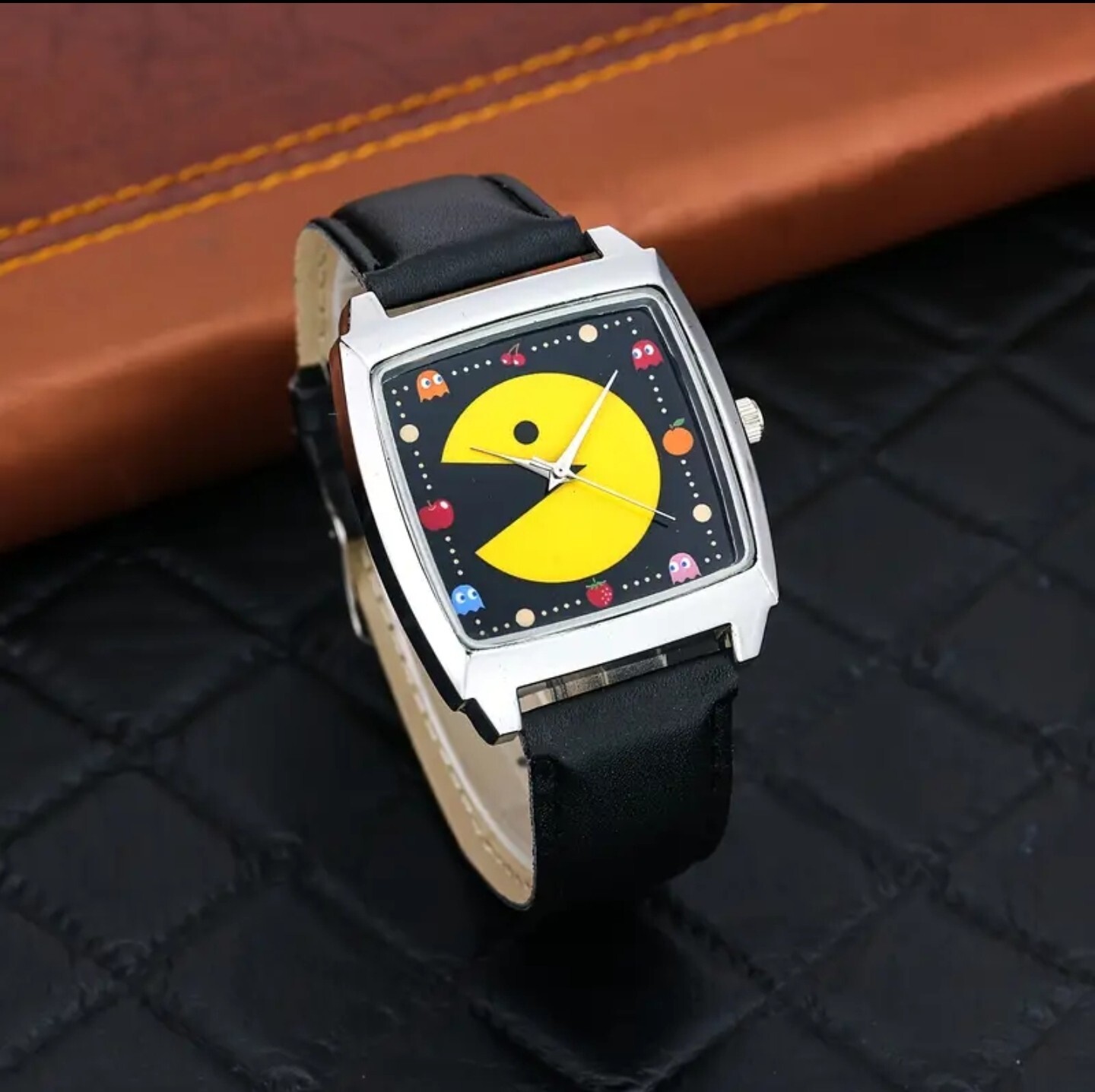 Namco PAC-MAN Vintage Retro Style Arcade Game Analog Watch Pacman Ghost Midway