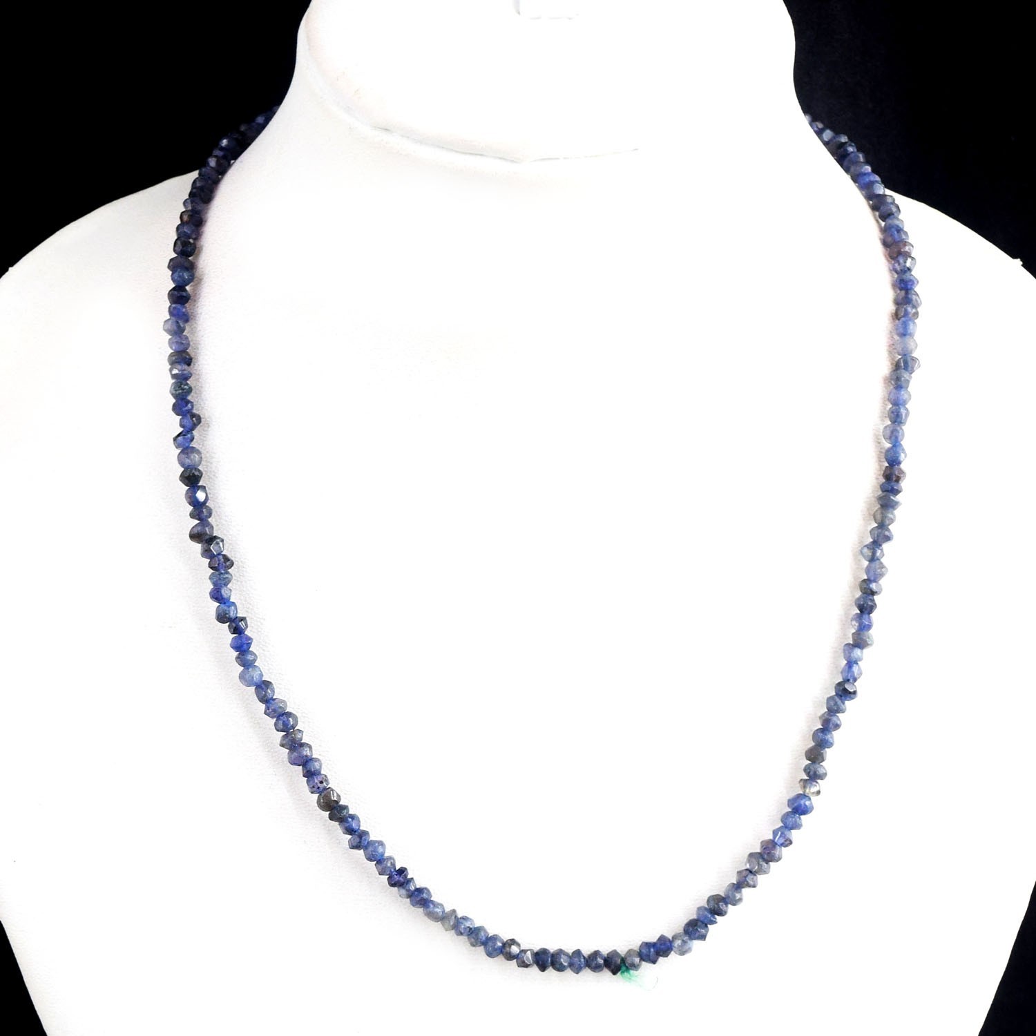 Precious Blue Iolite Amazing Cut 50.00 Cts Beaded Awesome Necklace RK 39 E822