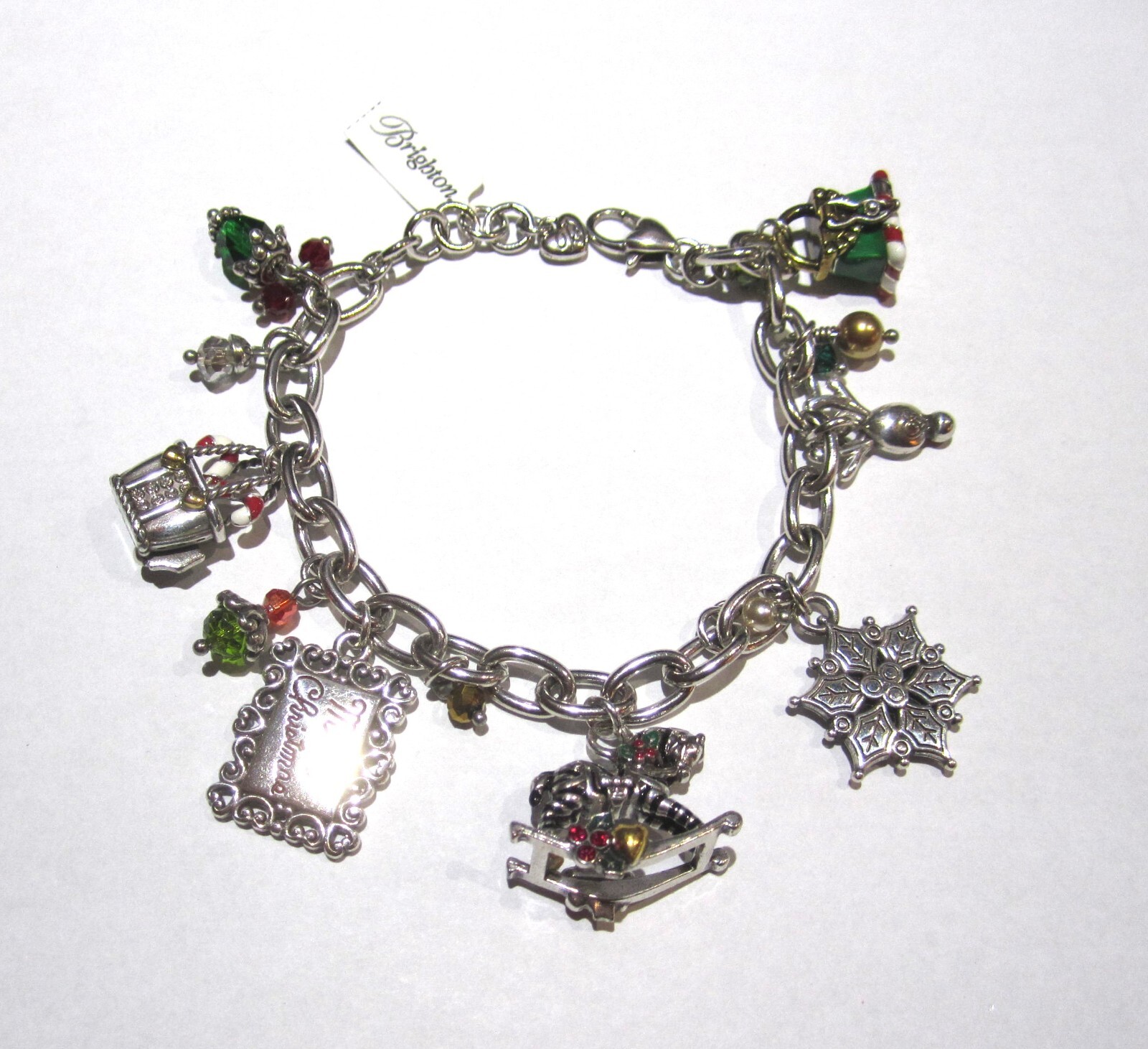 Brighton YULETIDE Collection Christmas Holiday Charm Bracelet – RETIRED.
